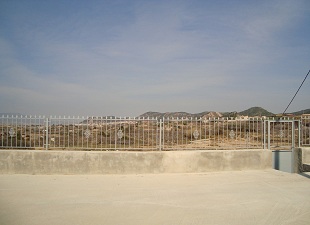 Explanada en Casa Rural Paraje la Venta Pliego - Murcia with view of Pliego, Mula and Espuña Regional Park