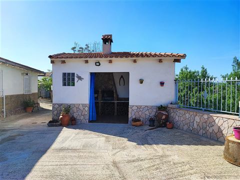 Caseta exterior de la barbacoa