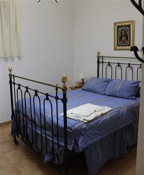 Habitación 2 matrimonio con cama de forja