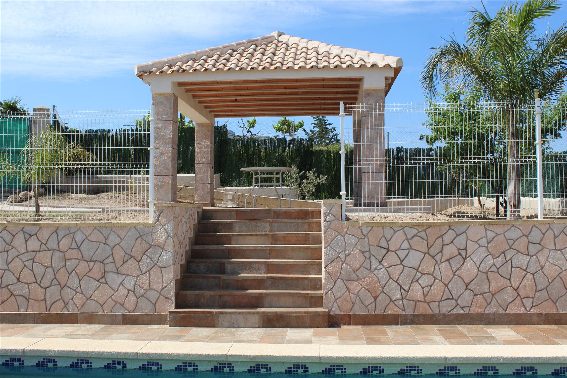 Piscina privada de uso exclusivo