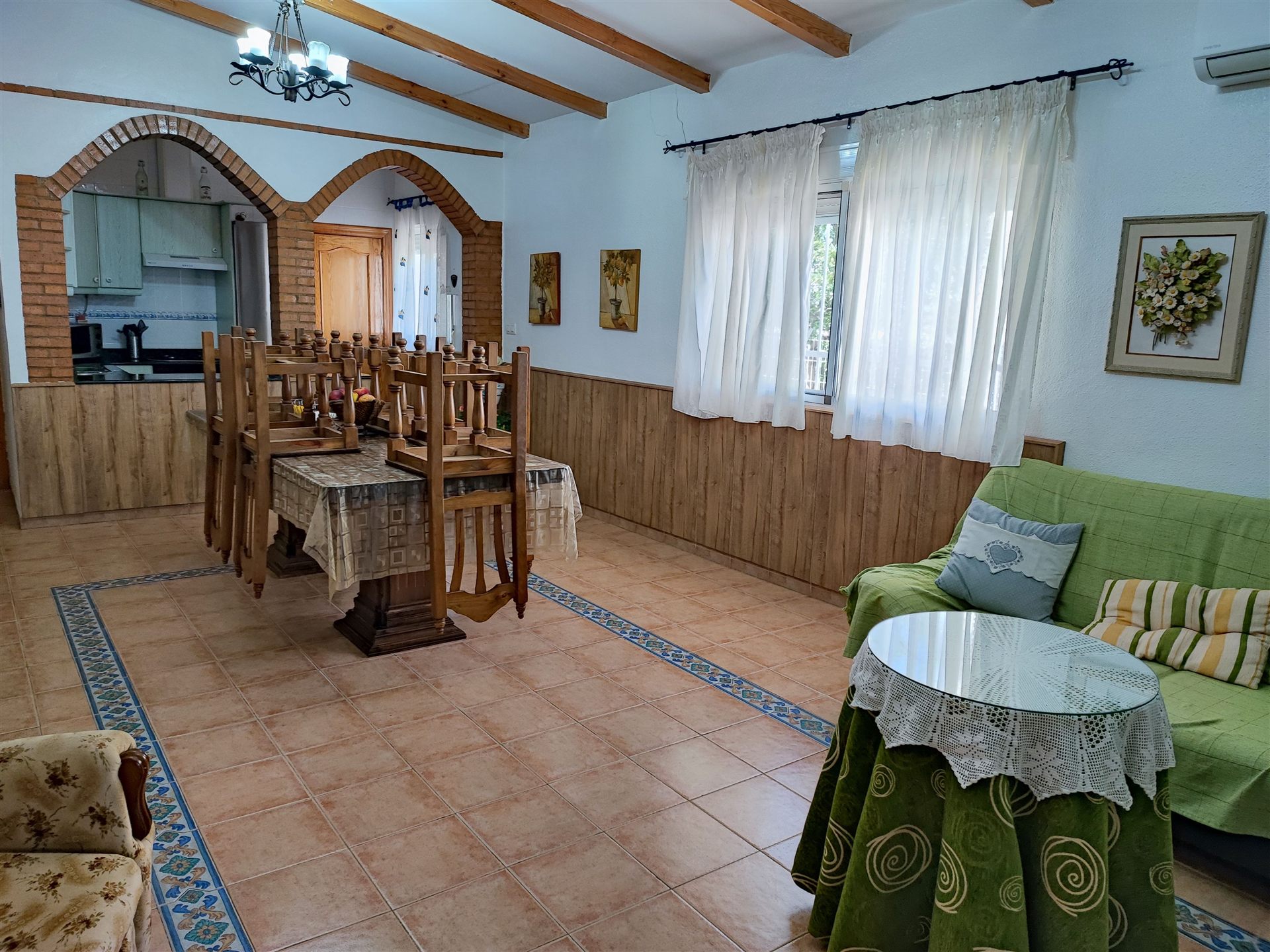 Salón de la casa rural Paraje La Venta
